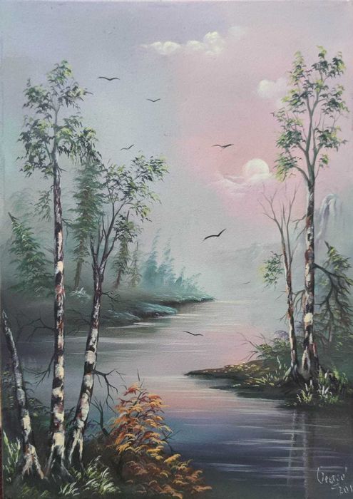 Vand tablouri cu subiect peisagisitc