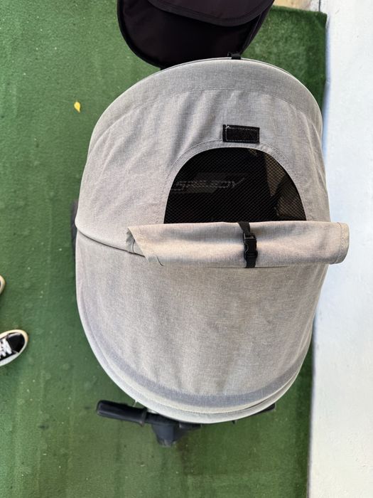 Триколка с въздушни гуми Lorelli - Speedy, Grey&Black