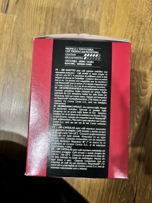 100 capsule cafea Caffè Corsini compatibile Nespresso