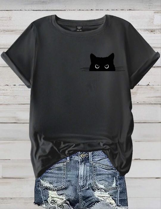 Чисто нова тениска-тъмносива, размер EU 56/58