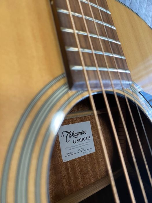 Chitară acustică Takamine G220 + husă Ibanez