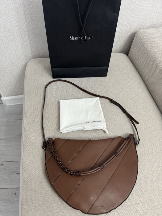 Сумка Massimo Dutti кожаная