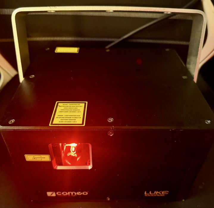 CAMEO Luke 1000RGB - Proiector Laser Beam & Animații