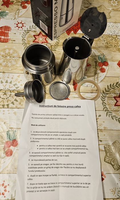 Moka pot - espressor pentru plită