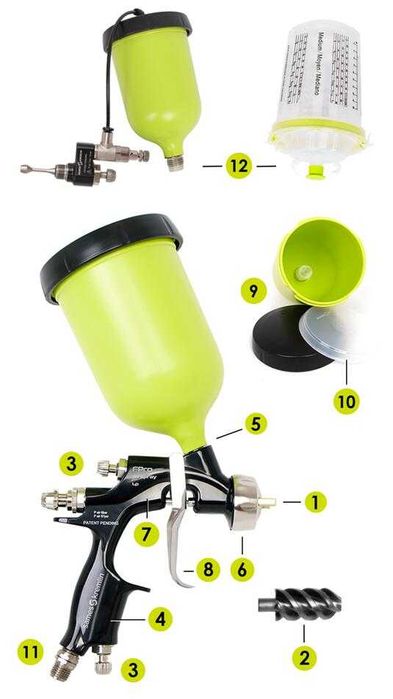 Краскопульт SAMES F Pro