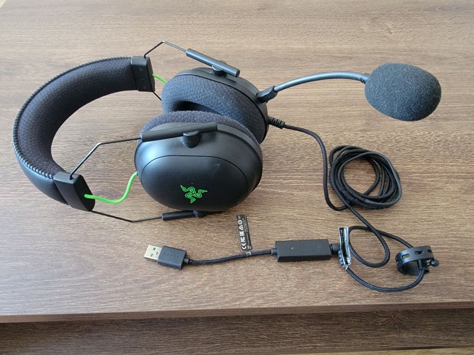 Razer blackshark v2 + usb soundcard