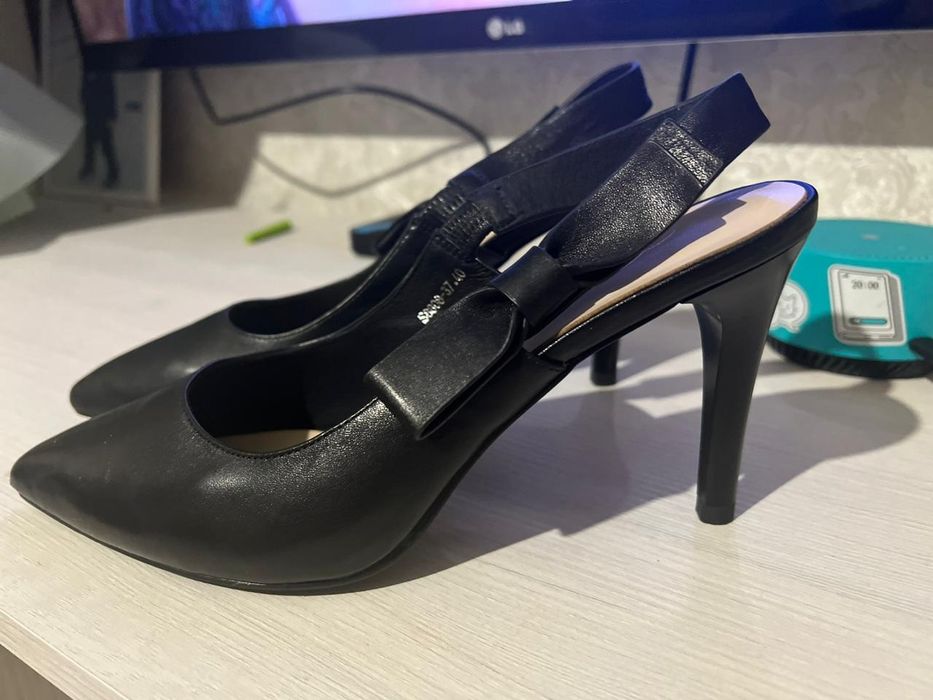 Туфли женские кожаные