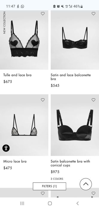 Оригинален сутиен бельо Dolce & Gabbana 75 A