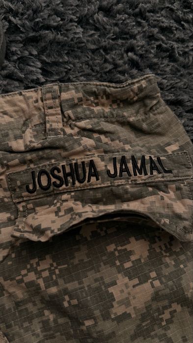 Joshua Jamal Camo Cargo Pants