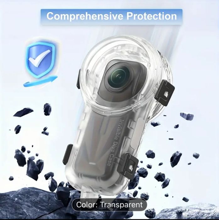 Set carcasa subacvatica pentru Insta360 X5 - nou, nefolosit