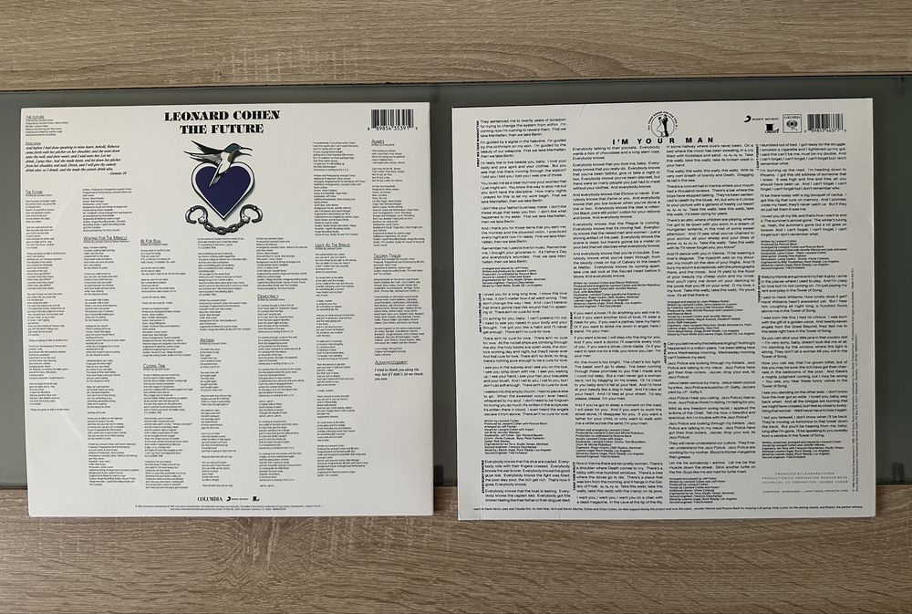 Leonard Cohen LP VG+