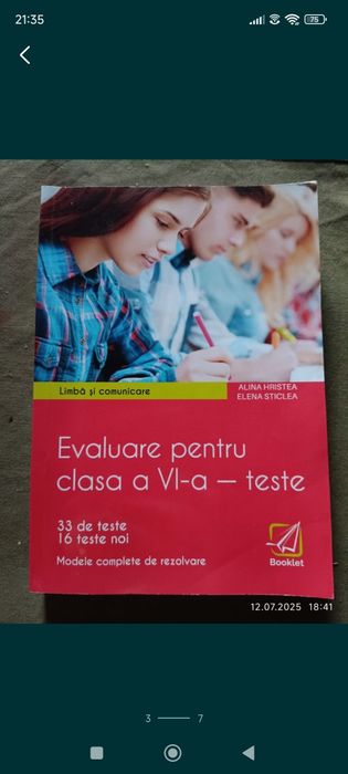 Culegeri/Caiete de elev - romana