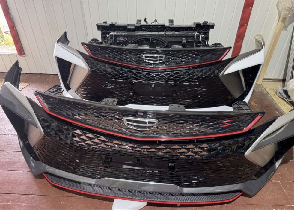 Бампер geely coolray, джили кулрей