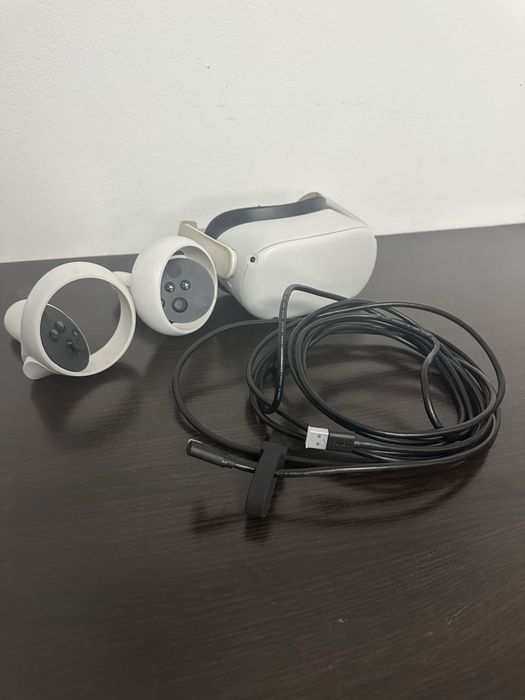 Casti Vr Meta Quest 2 + Cablu Link PCVR 5m.