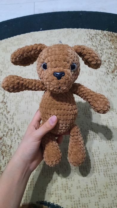 Плушевая игрушка (щенок) ручная работа