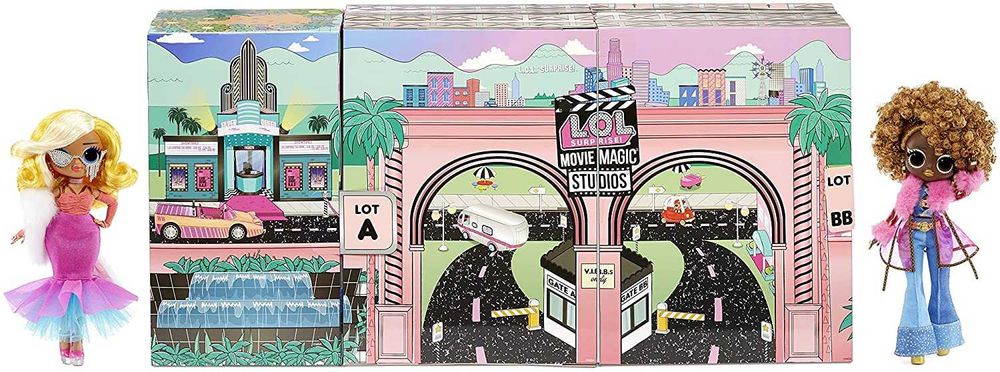 Кукла  LOL Surprise OMG Филмово магическо студио с 12 кукли комплект