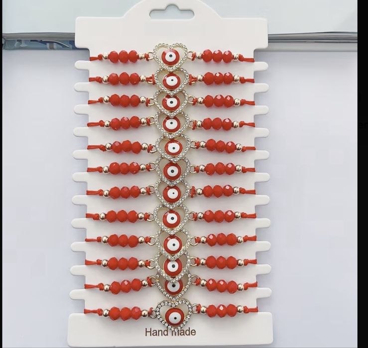 Martisoare 12 bratari+ saculeti cadou