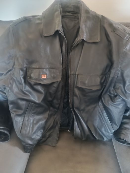 Мъжко кожено яке от телешка кожа