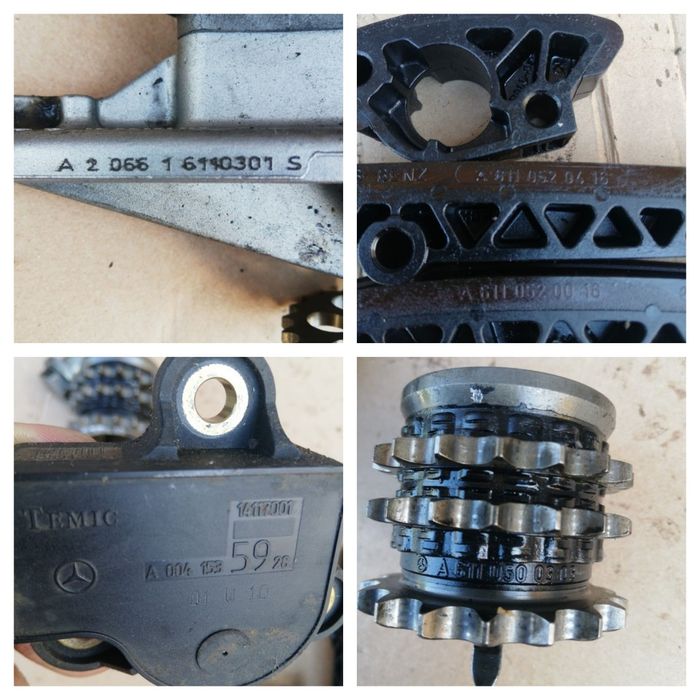 Piston cu biela  mercedes c class 2.2 c220 cdi w203