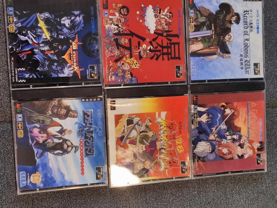 Лот игри за sega mega cd 15 броя