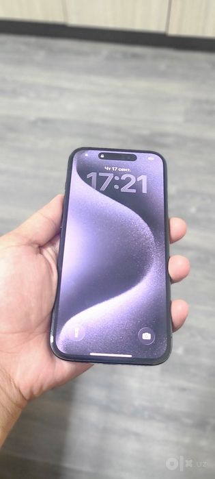 Iphone 15 pro 128 gb hamma joyi radnoy usta ko‘rmagan