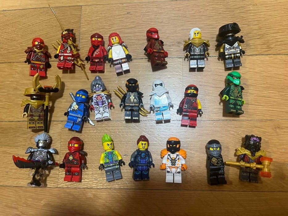 Lego Ninjago минифигурки! Почти като нови!