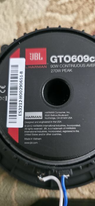 JBL GTO 609C Vietnam