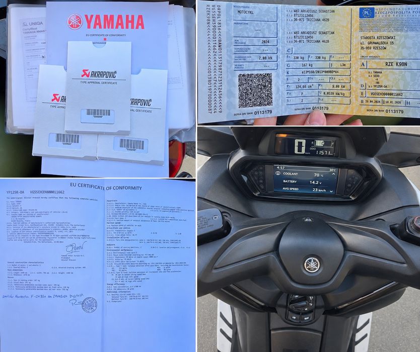 Yamaha Tech X Max 125 2024