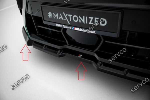 Prelungire splitter bara fata Bmw X6 M F96 Facelift 2023- v3 Maxton