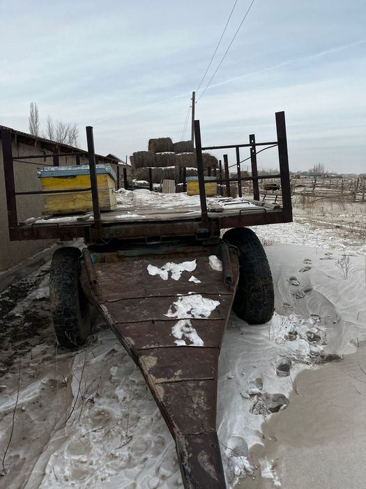 Кашар 800г жер. Прицеп для пчел. Улья