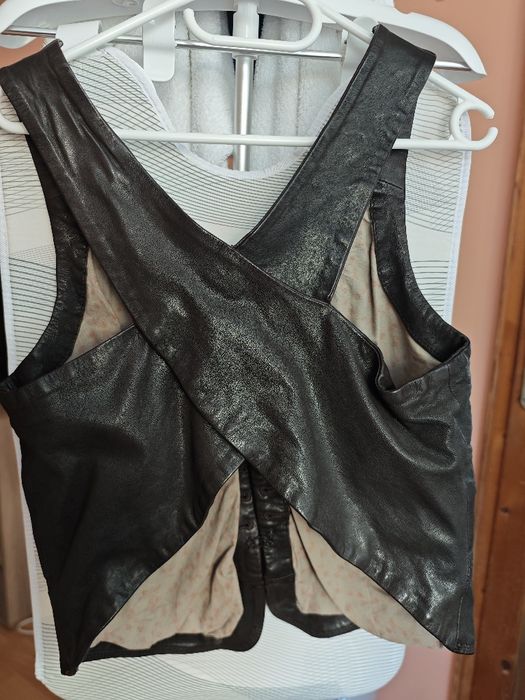 Елече от естествена агнешка кожа