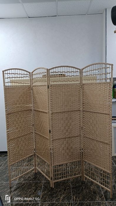 Ширма из  ротанга