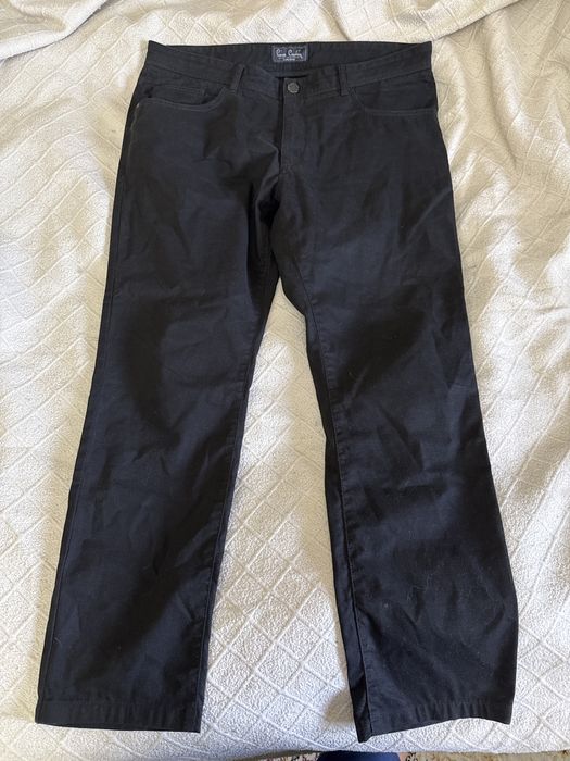 Черные джинсовые штаны Pierre Cardin