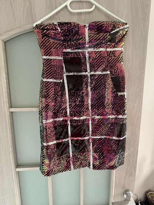 Rochie cu paiete si elastan pentru ocazii, noua, cu eticheta
