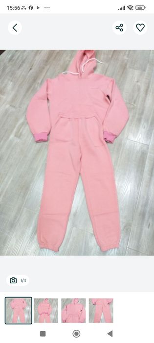 Теплый костюм для девочки на флисе