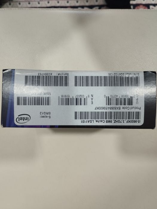 Процессор Intel Core i5 9600 KF