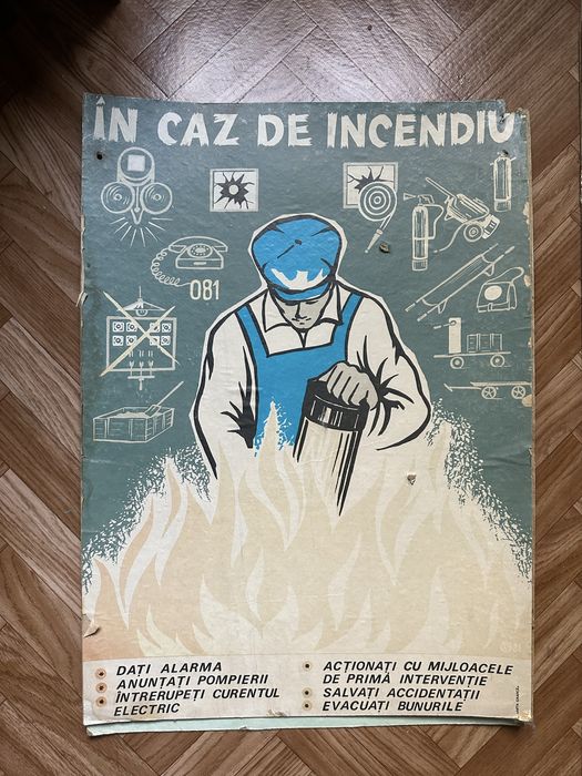 Afise Protectia Muncii din Perioada Comunista