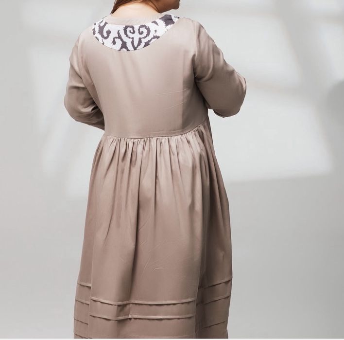 Таза мақтадан тігілген қазақи көйлек