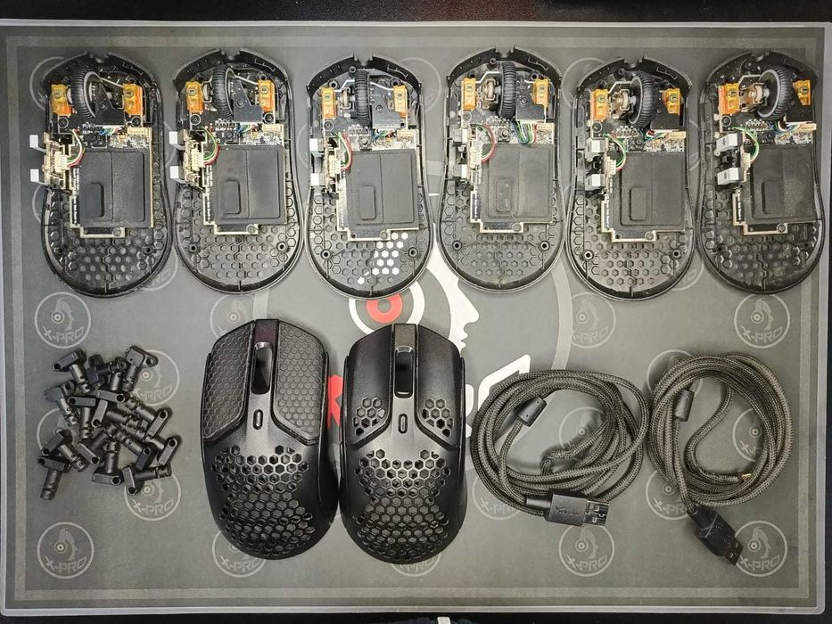 Ремонт мышек HyperX, Zowie, Logitech, Razer