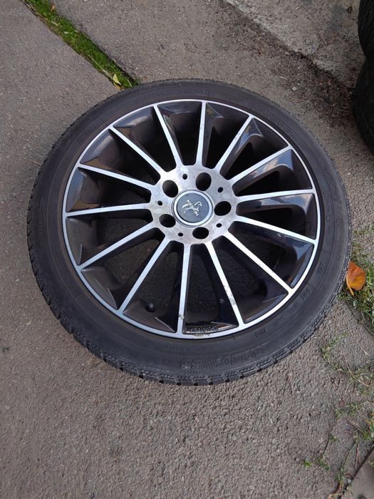 Jante + Cauciucuri Iarnă 225/45 R17 M+S – 5x112 – BMW / Mercedes / VW