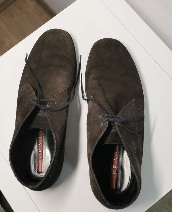 Ghete Pradă piele întoarsă