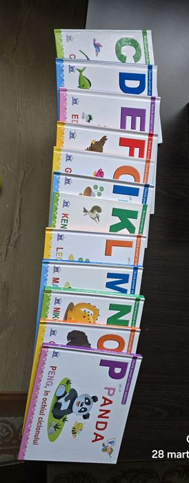 Scurte povesti cu literele alfabetului ( litere de tipar)