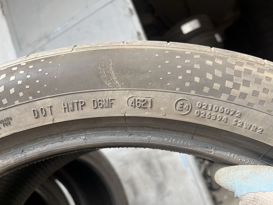 4 бр. летни гуми 285/40/22 Continental AO DOT 4621 4+ mm