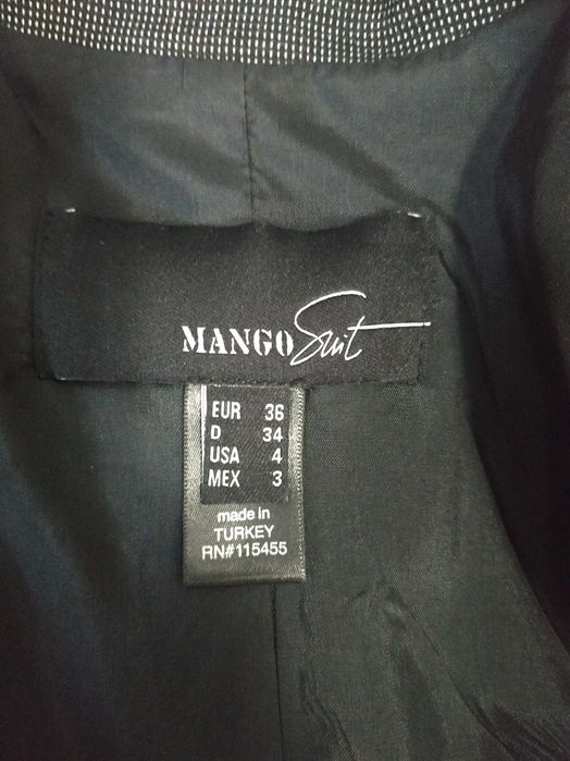 Костюм Mango, Юбка и пиджак.
