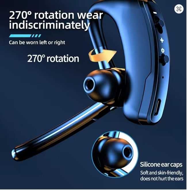 Casca hands free bluetooth cu functie de telecomanda foto