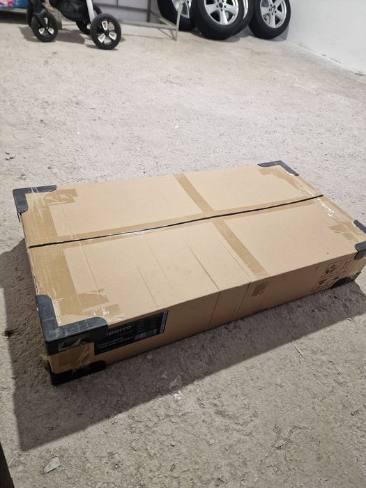 Lavoar baie 100 cm, negru mat, compozit, montaj pe blat sau suspendat