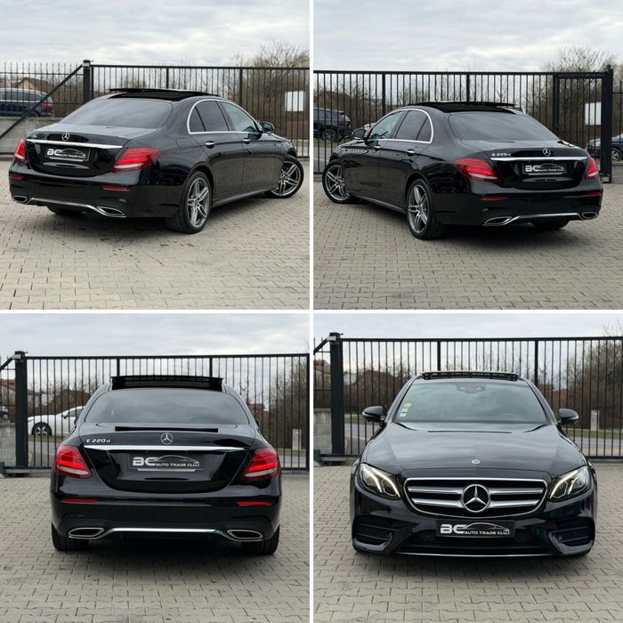 Mercedes Benz E220d AMG pachet ,194cp, Panorama,ceasuri Widescreen