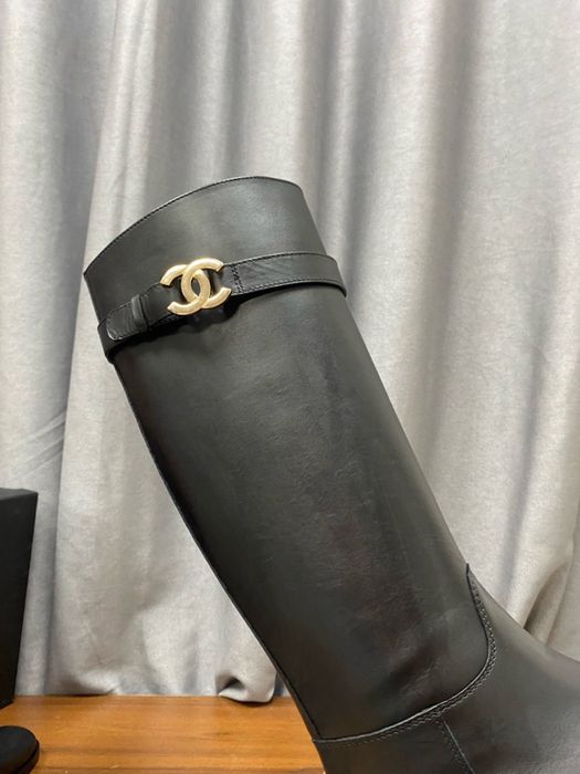 Cizme Chanel piele naturala pe comanda