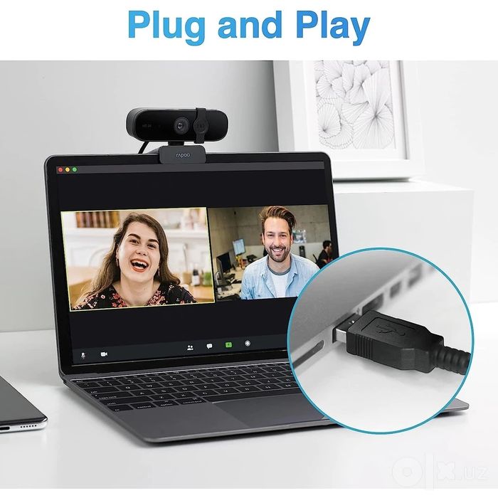 # Web Camera Rapoo C280 C260 C500AF Веб Камера 2K FullHD 1440p 30fps