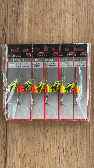 Set 5 lingurite rotative DAM EFFZETT EXecutor/clopotel